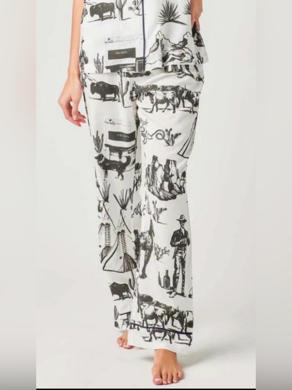 Katie Kime Marfa Toile PJ Pants